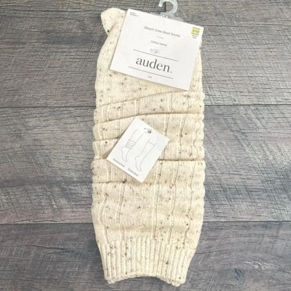 Auden Women's Slouch Crew Boot Socks